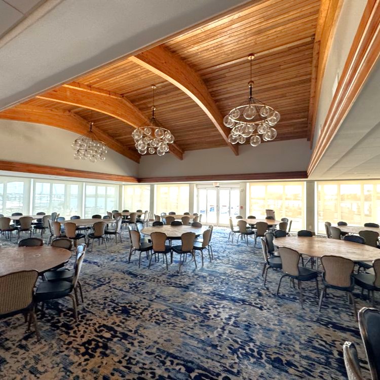 Commercial Dining Area Carpet Installation